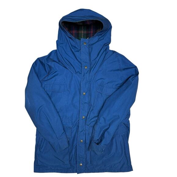 Eddie Bauer Other - Eddie Bauer Mountain Parka Jacket Anorak Vintage Wool Plaid Lined Mens Size L